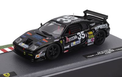 1:43 Hechette - FERRARI - F355 3.5L V8 TEAM SCAPINI MOTORSPORT N 35 24h DAYTONA 2000 IVAN CAPELLI - PIERANGELO MASSELLI - FRANCO SCAPINI - ERICH PRINOTH