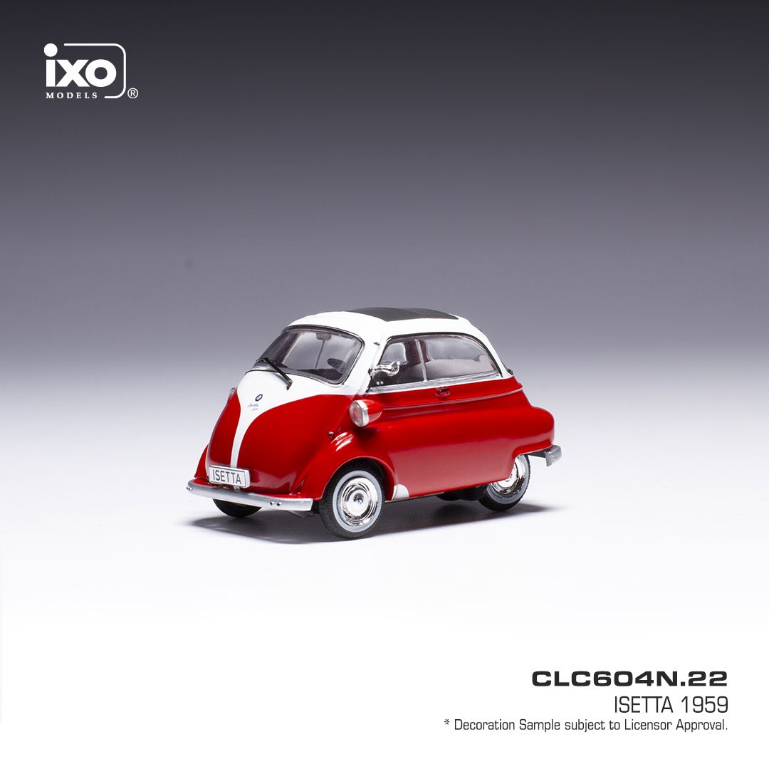 1:43 Ixo - BMW Isetta, rot/weiss, 1959