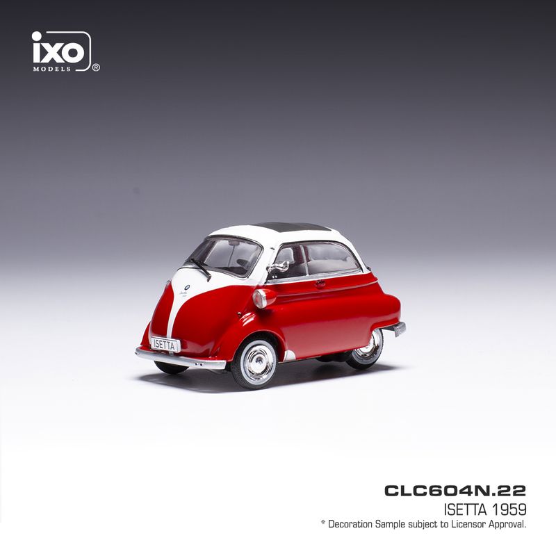 1:43 Ixo - BMW Isetta, rot/weiss, 1959 1:43 Ixo - BMW Isetta, rot/weiss, 1959