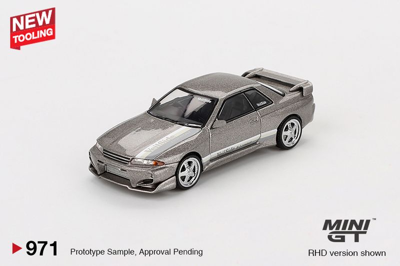 1:64 Mini GT - 2011 Nissan GT-R (R32) Veilside Combat C-I Grey 1:64 Mini GT - 2011 Nissan GT-R (R32) Veilside Combat C-I Grey
