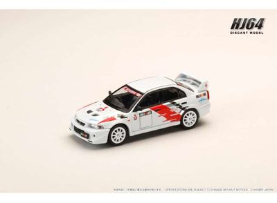 1:64 Hobby Japan - 2000 Mitsubishi Lancer GSR Evolution 6 (CP9A) Ralliart , white