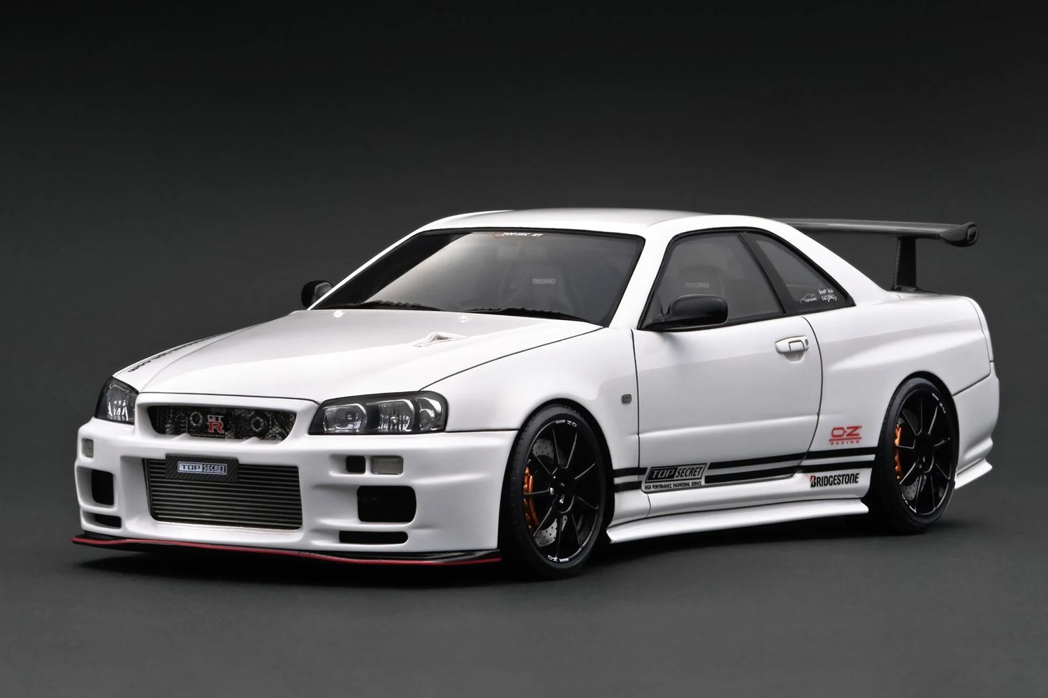1:18 Ignition - Top Secret 34GT-R (BNR34), white