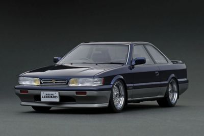 1:18 Ignition - Nissan Leopard (F31) Ultima V30TWINCAM TURBO, dark blue/silver