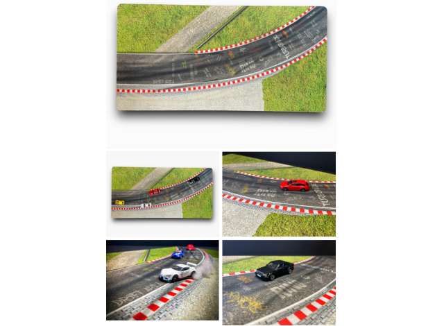 1:64 Turbopads - Brünnchen Nürburgring (70cm x 35cm) *Cars not included*