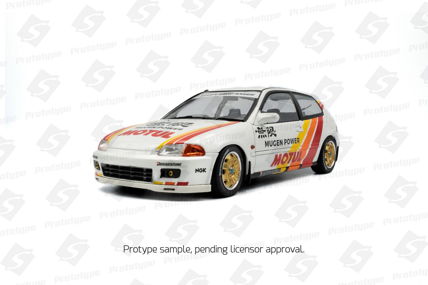 1:18 Solido - 1992 Honda Civic (EG6) Mugen Power Racing