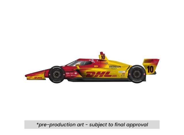 1:18 Ixo USA - 2025 NTT INDYCAR #10 Alex Palou/Chip, Ganassi Racing *DHL* Road Course 1:18 Ixo USA - 2025 NTT INDYCAR #10 Alex Palou/Chip, Ganassi Racing *DHL* Road Course
