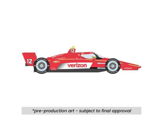1:18 Ixo USA - 2025 NTT INDYCAR #12 Will Power Team Penske, *Verizon* Road Course 1:18 Ixo USA - 2025 NTT INDYCAR #12 Will Power Team Penske, *Verizon* Road Course