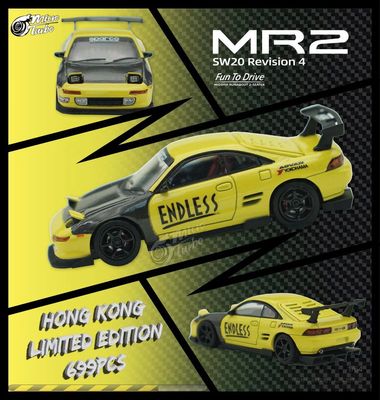 1:64 Mot Hobby - MR2 SW20 Revision 4, yellow/black