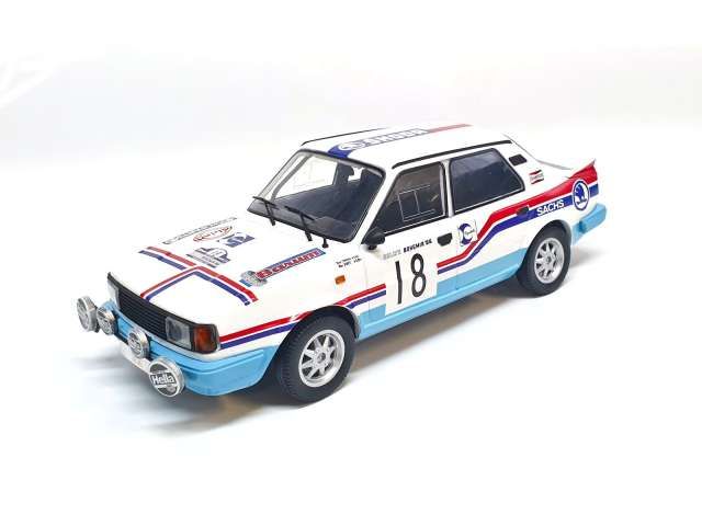 1:18 Fox18 - 1986 Skoda 130 LR #18 Ladislav K?e?ek/Bo?ivoj, Rally Bohemia