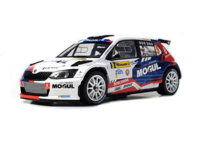 1:18 Fox18 - 2017 Skoda Fabia R5 #9 R.Kresta/P.Starý, Barum Rally Zlín