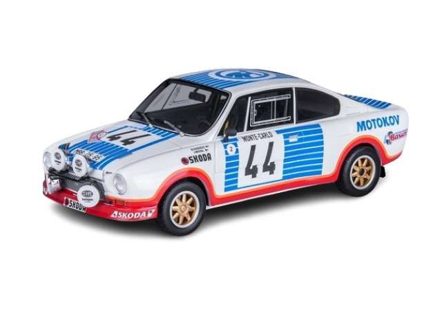 1:18 Fox18 - 1977 Skoda 130 RS #44 M.Zapadlo/J.Motal, Monte Carlo Rally *Resin*