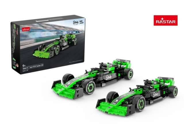 1:24 Rastar - KICK Sauber C44 Stake F1 Team *Bricks*, green/black