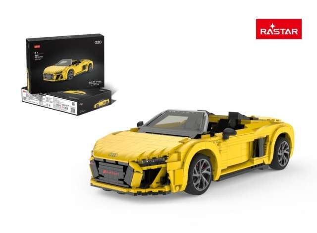 1:14 Rastar - Audi R8 Spyder *Bricks*, yellow