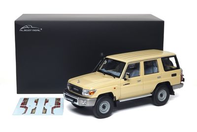 1:18 Almost Real - Toyota Land Cruiser 76 - 2017 - Cream 1:18 Almost Real - Toyota Land Cruiser 76 - 2017 - Cream