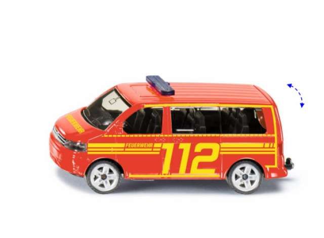 Siku - Volkswagen T5 Fire Command Car Siku - Volkswagen T5 Fire Command Car