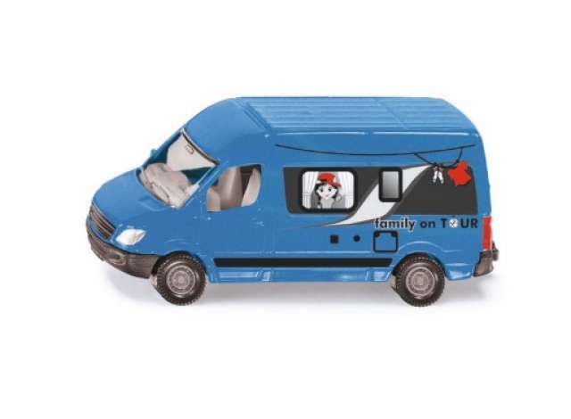 Siku - Campervan *family on TOUR*, blue Siku - Campervan *family on TOUR*, blue