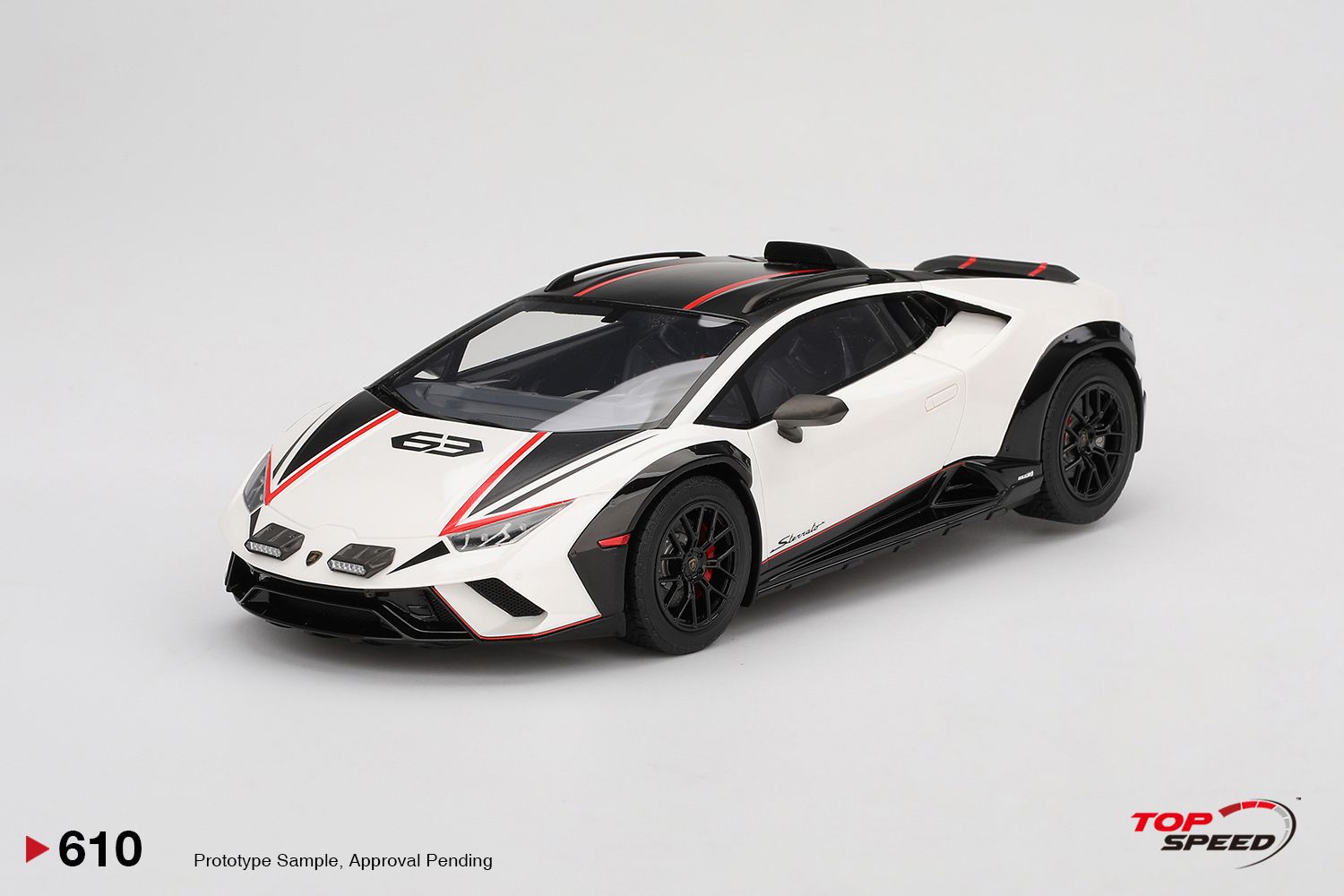 1:18 TSM - 2023 Lamborghini Huracan Sterrato Bianco Asopo