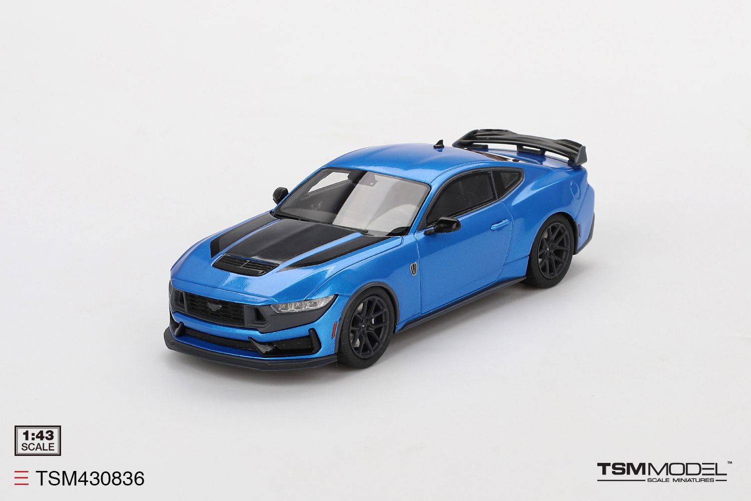 1:43 TSM - 2024 Ford Mustang Dark Horse Grabber Blue