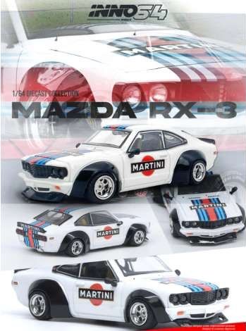 1:64 Inno64 - Mazda Savanna RX3 *Martini Racing* Livery