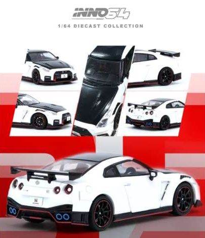 1:64 Inno64 - Nissan GT-R (R35) NISMO, white