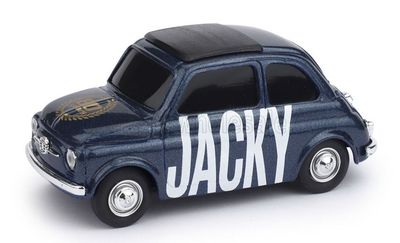 1:43 Brumm - Fiat 500 Brums 80 Years Jacky Ickx 1965 Blue