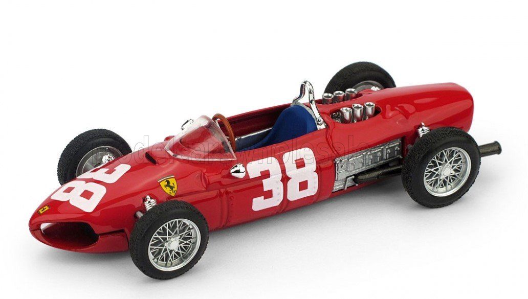 1:43 Brumm - Ferrari F1 156 #38 Wolrd Champion 3rd Monaco GP 1961 P. Hill