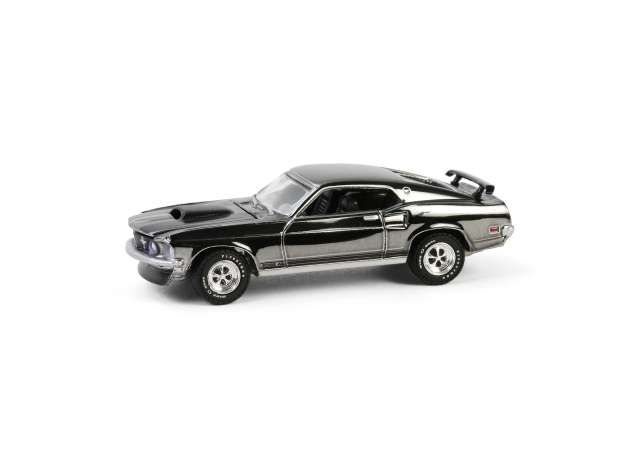 1:64 Greenlight - 1969 Ford Mustang BOSS 429 *John Wick (2014)*, Evergreen, silver chrome