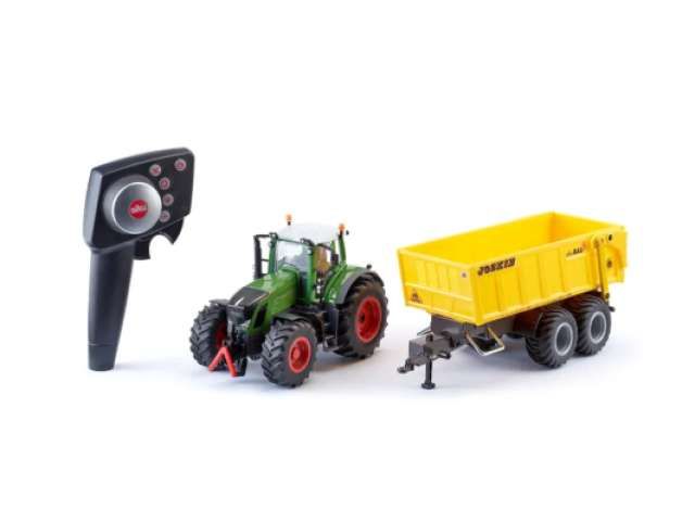 1:32 Siku - Control Set: Set Fendt tractor with Joskin trailer and accessoires