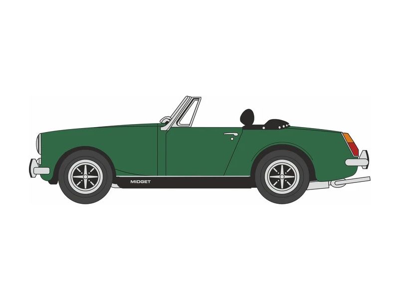 1:76 Oxford  - MG Midget MkIII British Racing Green