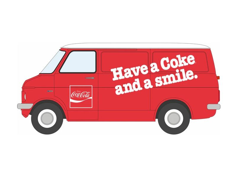1:76 Oxford  - Bedford CF Coca Cola
