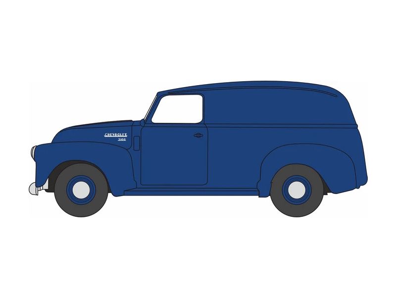 1:87 Oxford  - 1950 Chevrolet Panel Van Mariner Blue