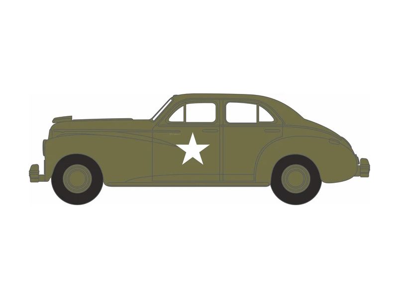 1:87 Oxford  - 1942 Packard Clipper Touring Sedan Us Army Staff Car