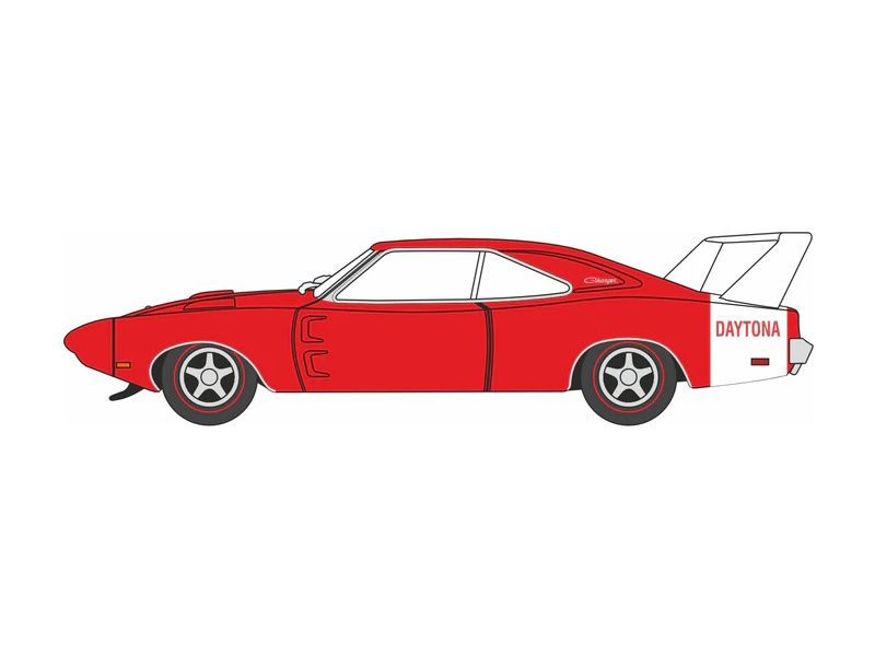1:87 Oxford  - 1969 Dodge Charger Daytona Charger Red