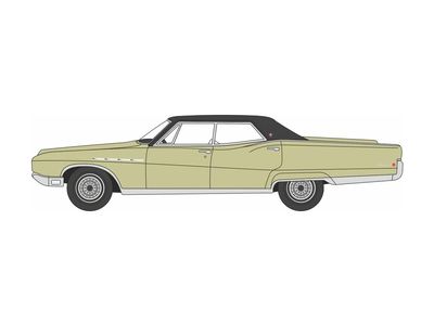 1:87 Oxford  - 1968 Buick Electra 225 Ivory Gold Mist/Black