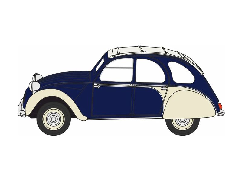 1:76 Oxford  - Citroen 2CV Dolly Blueberries & Cream