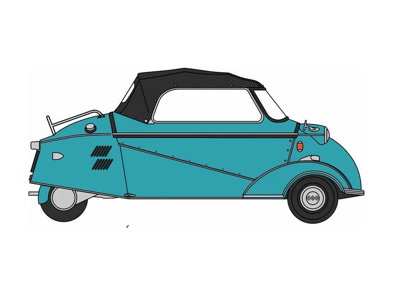 1:18 Oxford  - Messerschmitt KR200 Turkisgrun