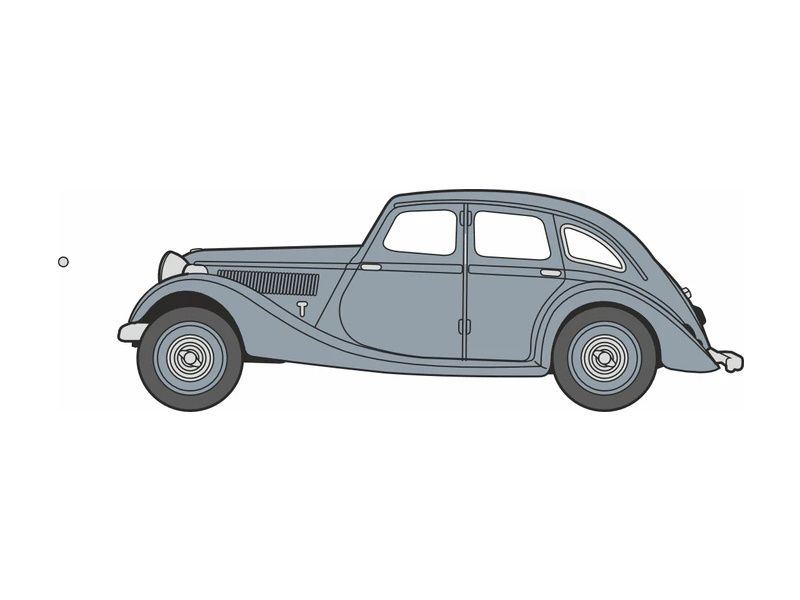 1:76 Oxford  - Riley Kestrel Grey