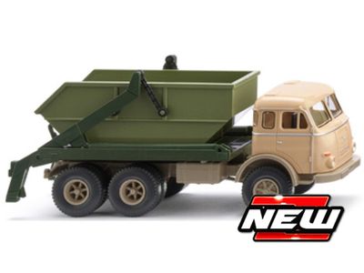 1:87 Wiking - Henschel ABSETZKIPPER 1955-1961 Beige Grün 1:87 Wiking - Henschel ABSETZKIPPER 1955-1961 Beige Grün