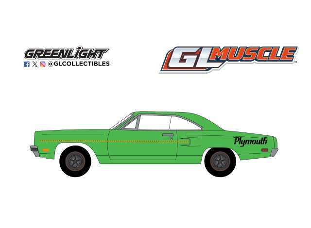 1:64 Greenlight - 1970 Plymouth Road Runner *GL Muscle Series 30*, green