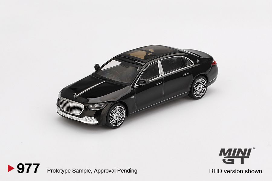 1:64 Mini GT - 2022 Mercedes-Benz Maybach S 680, black
