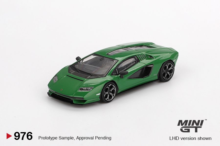 1:64 Mini GT - 2022 Lamborghini Countach LPI 800-4, Verde Medio