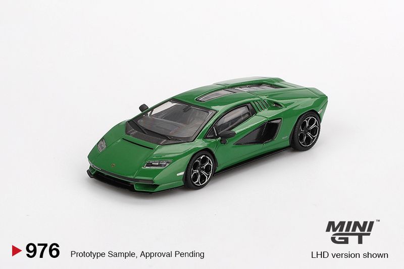 1:64 Mini GT - 2022 Lamborghini Countach LPI 800-4, Verde Medio