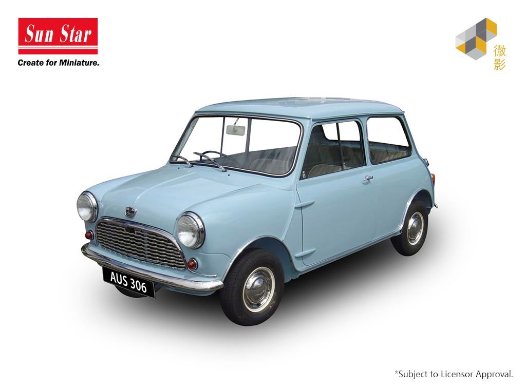 1:12 Sunstar - 1960 Austin Se7en De Luxe - Speedwell Blue