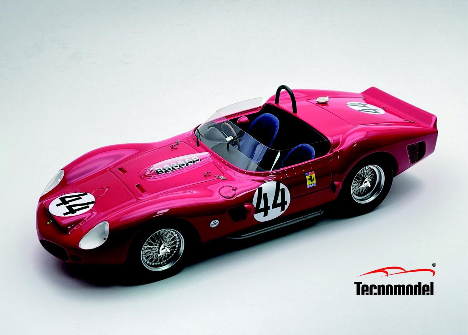 1:18 Tecnomodel - Ferrari 330 TRI Canada Mosport 1962 Team NART 2th place car #44 Driver: P.Rodriguez