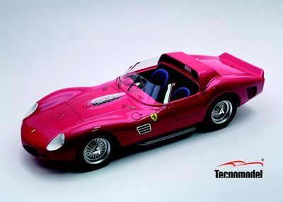 1:18 Tecnomodel - Ferrari 330 TRI-LM 1962 Press Red Limited Edition 1/18 scale