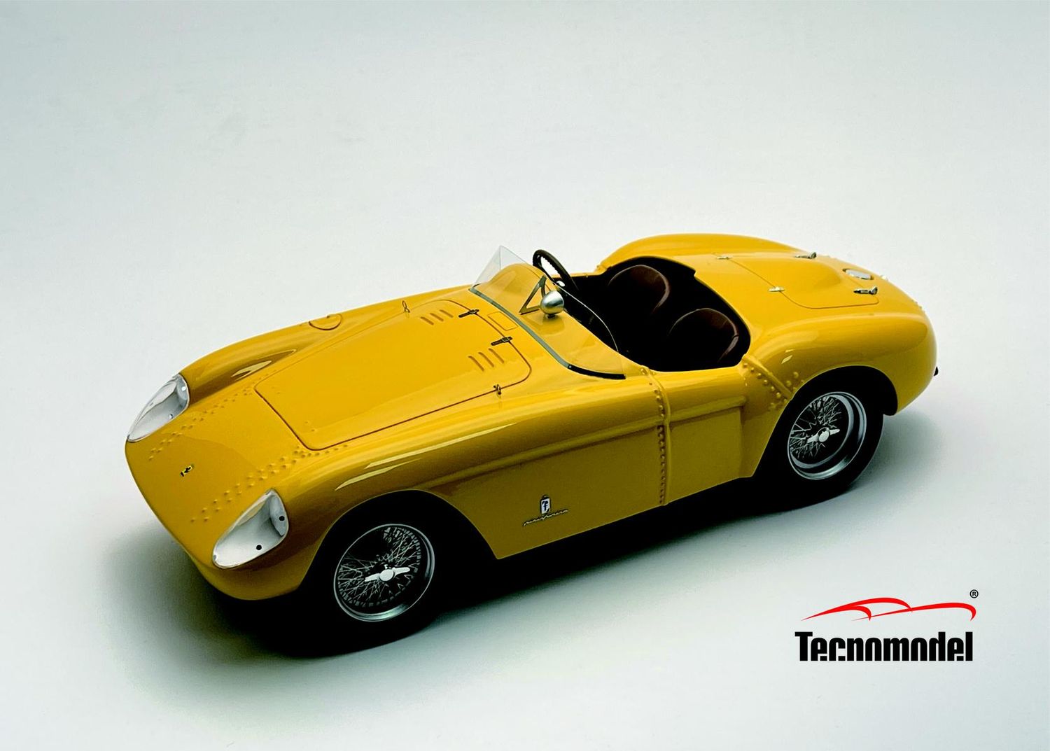 1:18 Tecnomodel - Ferrari 500 Mondial press Giallo Modena 1956