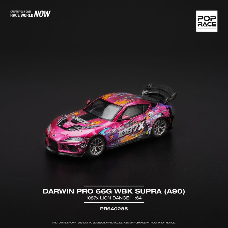 1:64 Pop Race Limited - Darwin Pro 66G WBK Supra (A90) 1:64 Pop Race Limited - Darwin Pro 66G WBK Supra (A90)