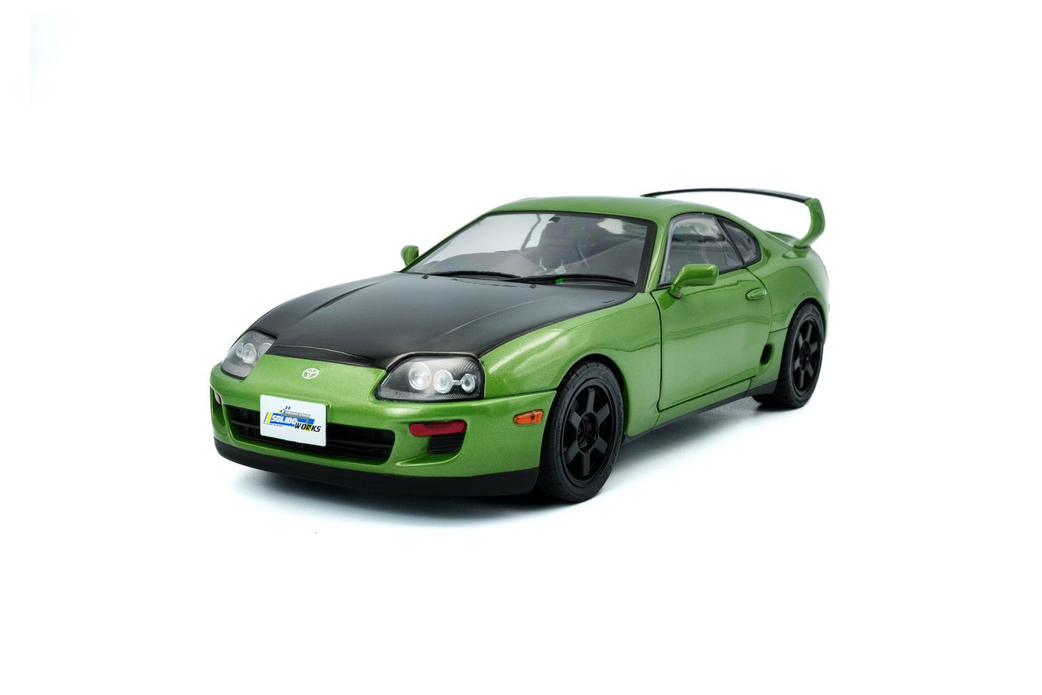 1:18 Solido - 1993 Toyota Supra MKVI (A80) Coupe Green Black