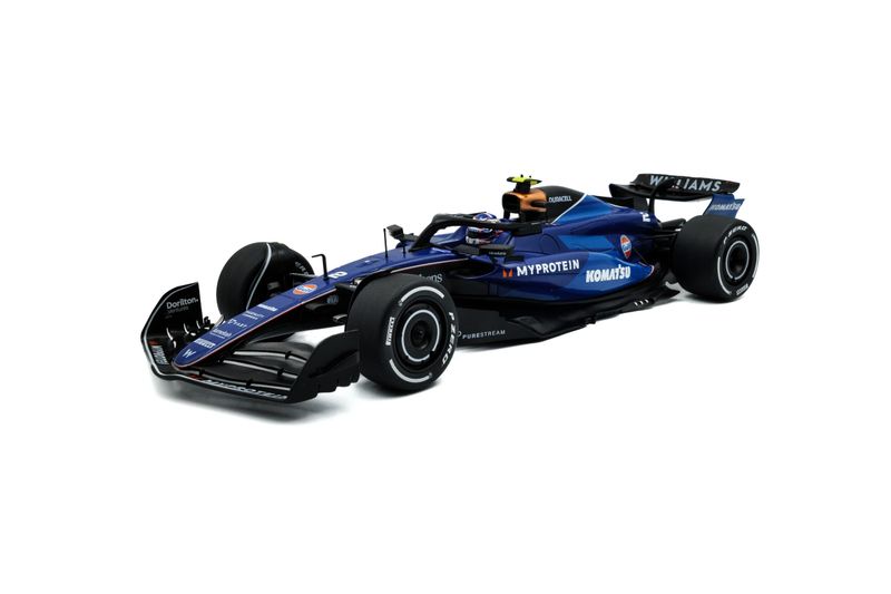 1:18 Solido - 2024 Williams FW46 F1 Team #2 L. Sargeant Saudi Arabia GP 1:18 Solido - 2024 Williams FW46 F1 Team #2 L. Sargeant Saudi Arabia GP