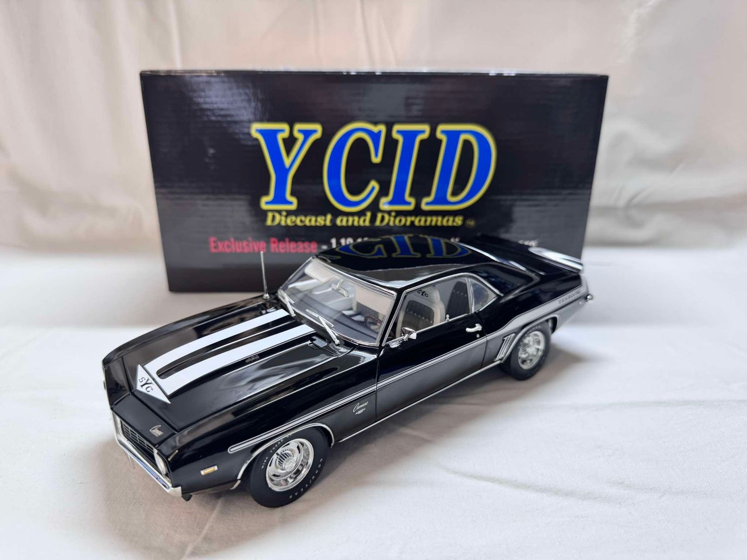 1:18 YCID - YCID #37, 1969 Yenko Camaro, Black